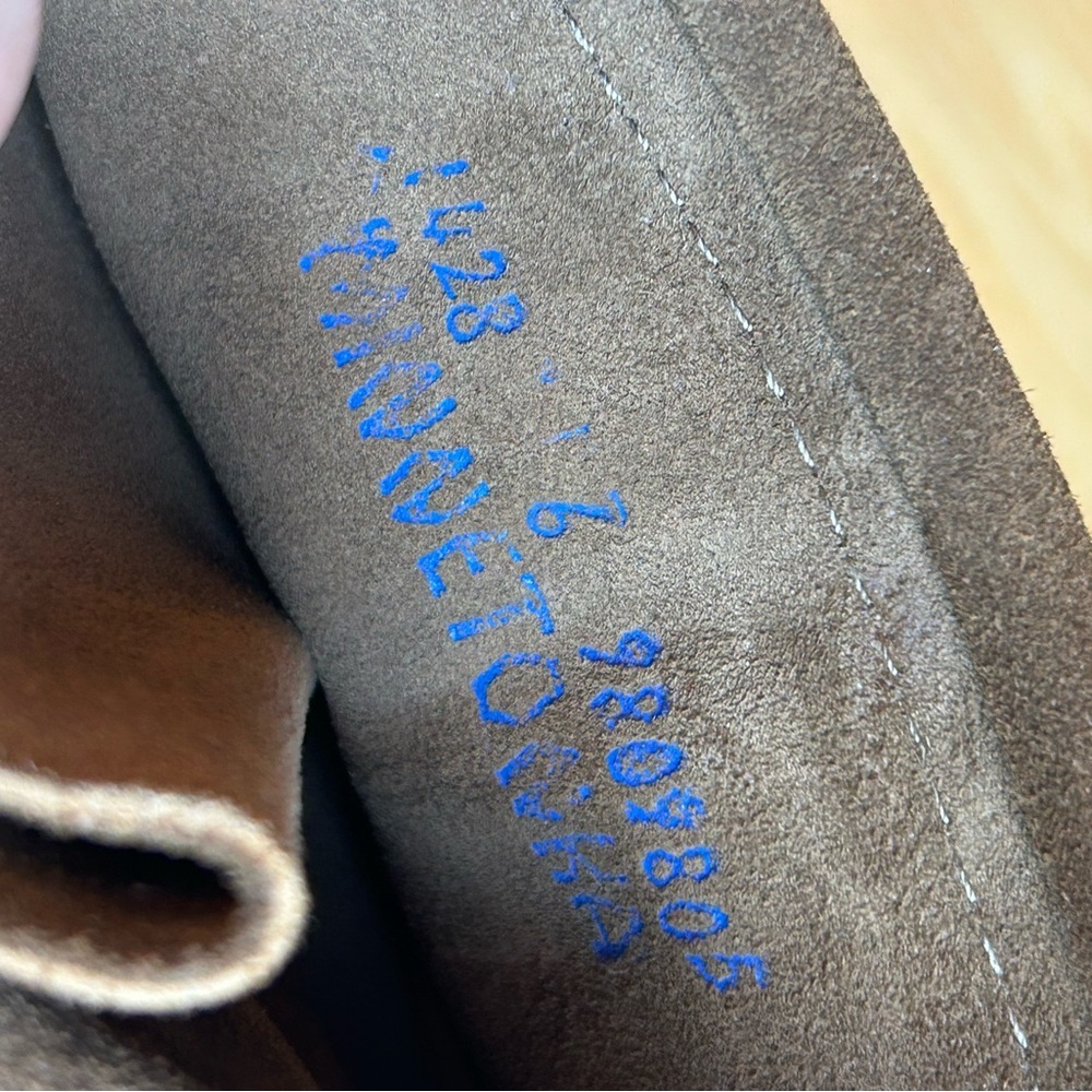 Minnetonka Brown Suede Front Lace Knee-High Leather Boots - Picture 9 of 12